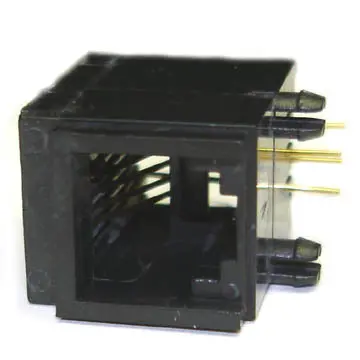 Akg-325-1 - Modular Jack 6P4c Pcra Blk 1