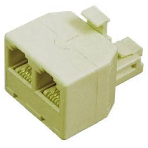 300-024 - Modular T Adapter 6P4cjkx2-6P4cp Beige 1