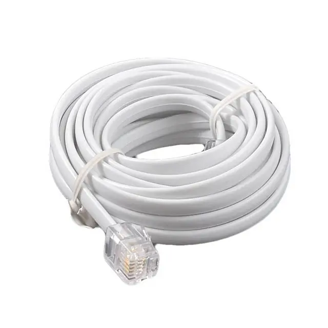 Oa307wh - Modular Cable 6P4c M/M 6Ft White 1