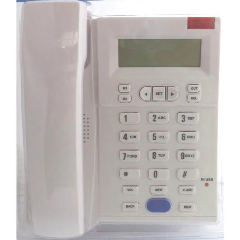 Tel-2Wh - Telephone With Speaker Phone White 1