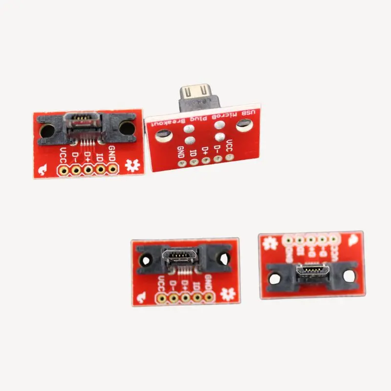 Pcbpr-010031 - Micro Usb B Male To 5Pin Breakou 1