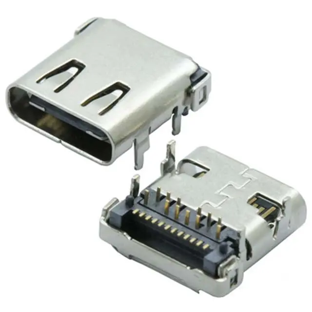Amtc-1155 - Usb Conn C Fem Smt/Dip 24Pin Ra 3.1 High Current Fast Charging 1