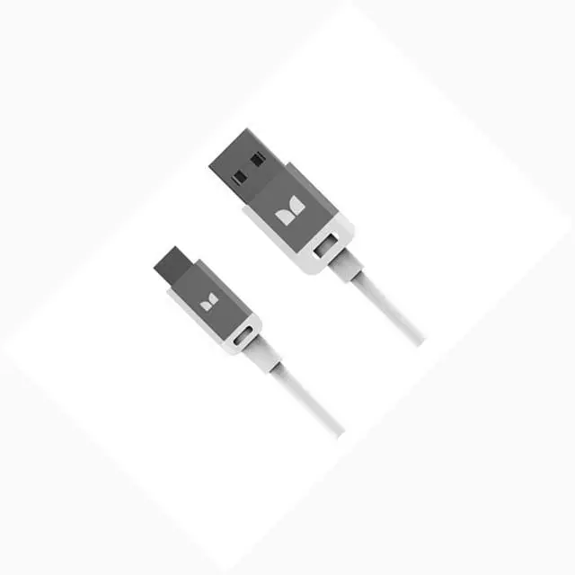 133010-00 - Usb Cable A Male To Micro B Male 3Ft White 1