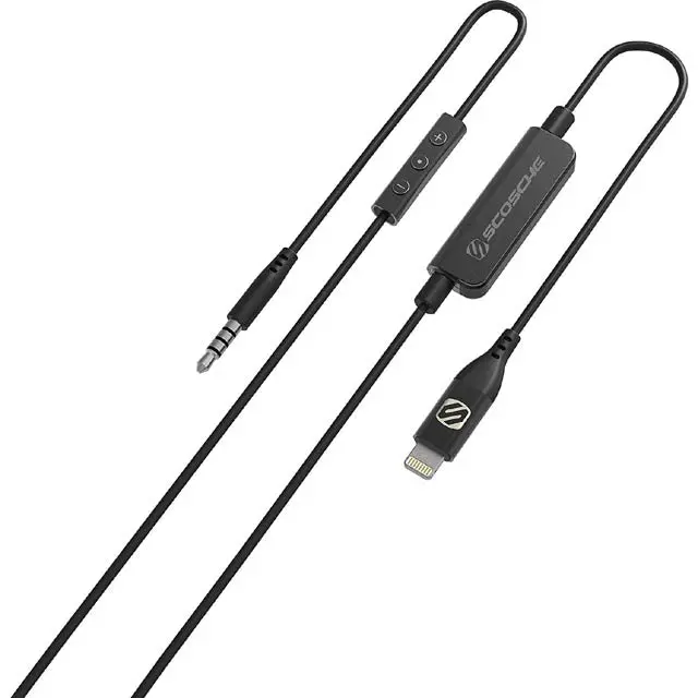 I3aac - Iphone Lightning To 3.5Mm Cable 4Ft W/Built-In Microphone 1