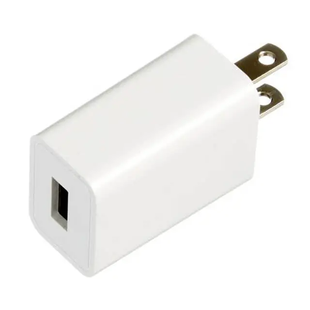 03246 - Usb Wall Charger 5Vdc@1A White And Black 1
