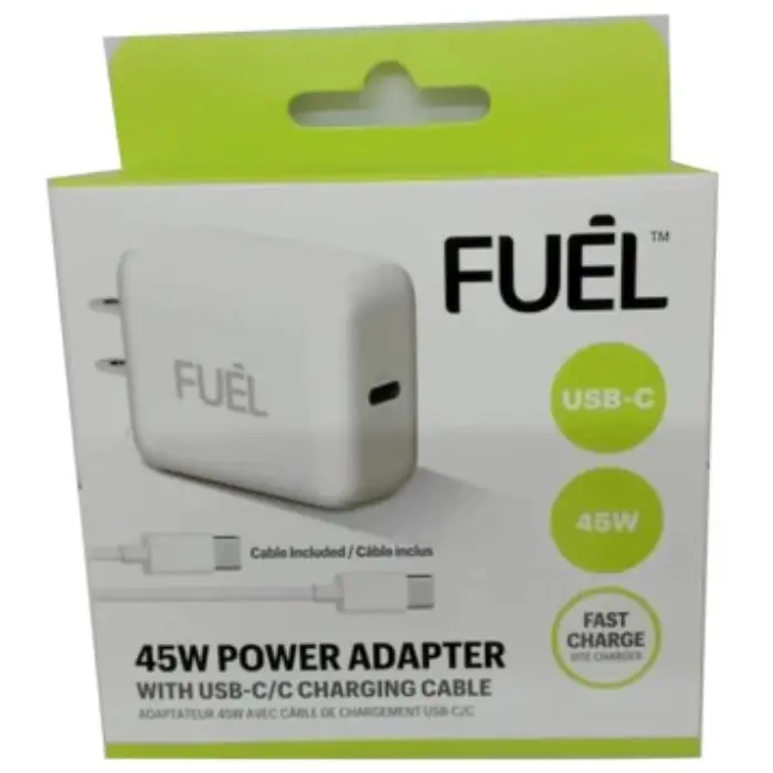 Fl048014-01 - Usb-C Pd Wall Charger 3A 45W Fast Charge W/3Ft Usb C-C Cable 1