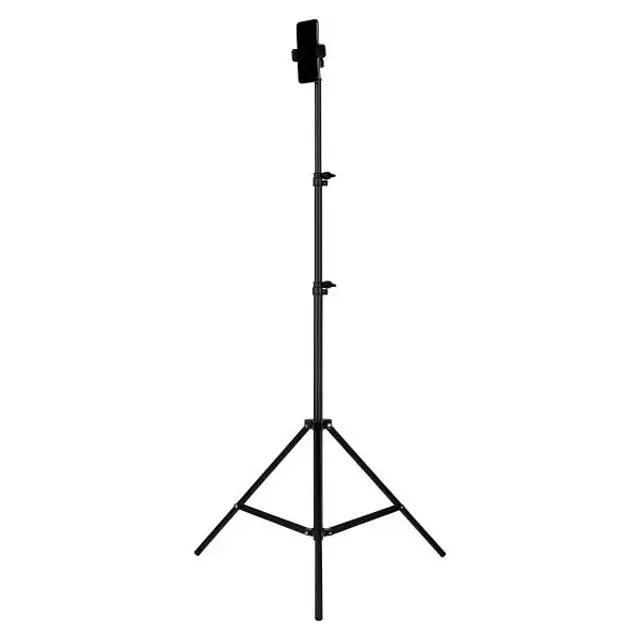 Vk-6511-Bk - Tripod For Smart Phone Extends Up To 6Ft 1