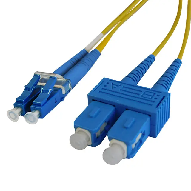 Fs-Lc010 - Fiber Optic Patch Cord Sc-Lc 10M Duplex Sm 9/125Um Lszh Yel 1