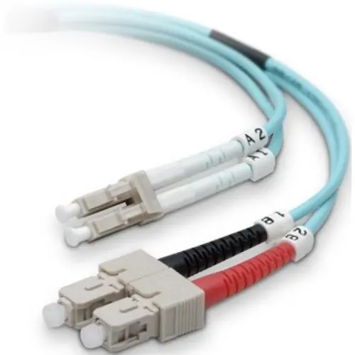 Fo-Cl4003 - Fiber Optic Patch Cord Sc-Lc 3M Duplex Mm Om4 50/125Um Ofnr Blu 1