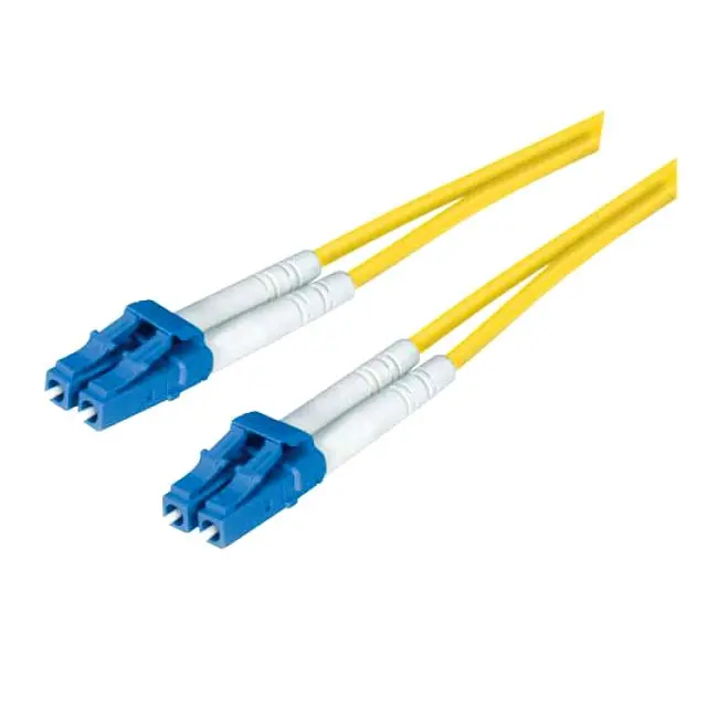 Smzp-Y3-Lclc-002M - Fiber Optic Patch Cord Lc-Lc 2M Duplex Sm Os2 9/125Um Ofnp Yel 1
