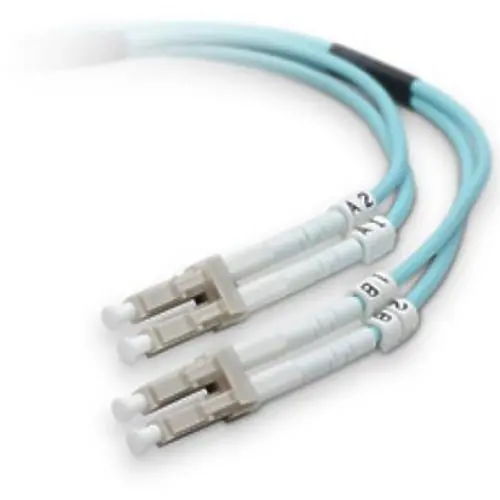 Fo-Ll4015 - Fiber Optic Patch Cord Lc-Lc 15M Duplex Mm Om4 50/125Um Ofnr Blu 1