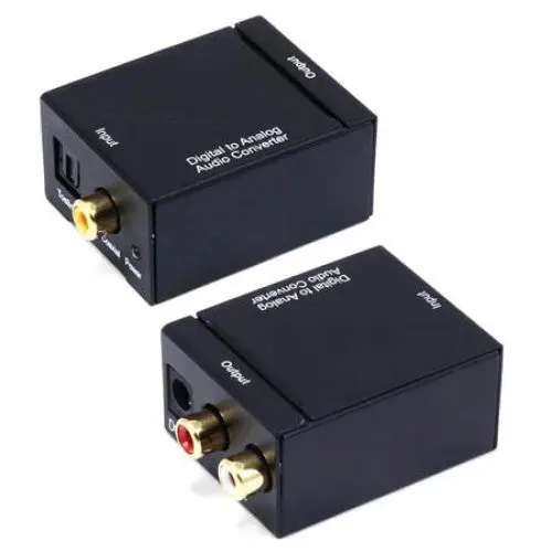 Pro9008 - Digital Coax/Optical-Analog L/R Stereo Audio Converter 1