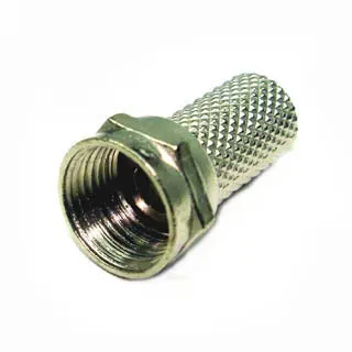 Gdc-6Tml - F Plug Rg6 Twist On Tin  (10 Pcs/Pkg) 1