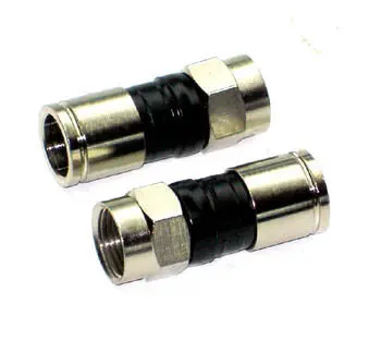 Ppcex6plus - F Plug Rg6 Perma-Seal Universal Blk For Single Dual Tri Quad Cab (2 Pcs/Pkg) 1
