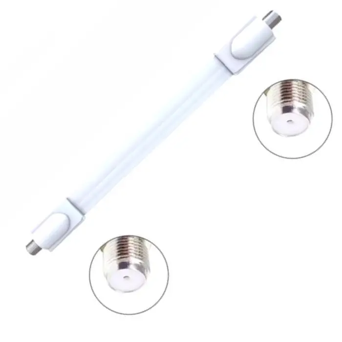 Arb-691 - Video Cable Adapter Fem-Fem Flat F Coax For Door Or Windows 1