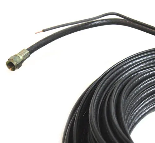 Arc-1061 - Video Cable Rg6u F M/M 75Ft Blk With Ground Wire 1