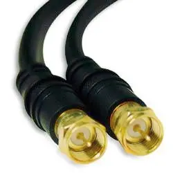 140048-00 - Video Cable Rg6u F M/M 6Ft Blk 1
