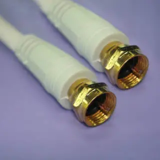 140049-00 - Video Cable Rg6u F M/M 6Ft Wht 1