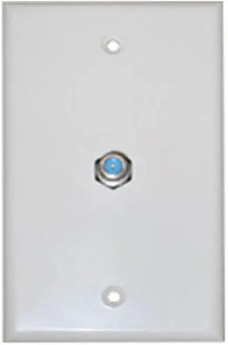 Ov510wh - Wall Plate F Fem 1Pos Plas Wht 1