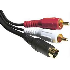 Dv12sa - S-Video With 2Rcapl Audio Cable 12Ft Gold Connectors 1