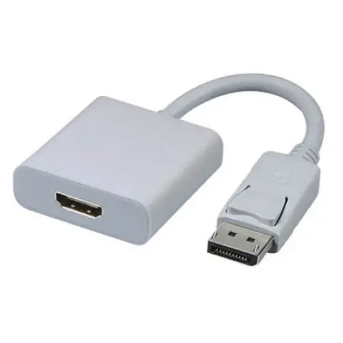 Arwb-7322A - Displayport Male-Hdmi Female 6In Wht Passive Adapter 1