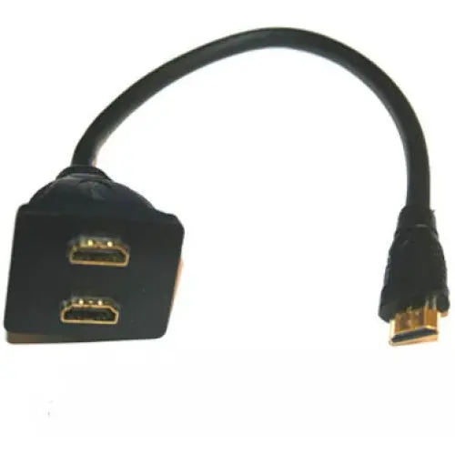Cab-Hdmi-Splitter-1M2f - Hdmi Splitter Cable 1Male-2Fem 1