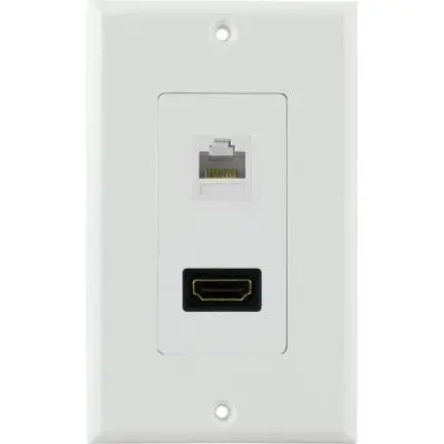 87722 - Wall Plate Hdmi Plus Ethernet Rj45 1