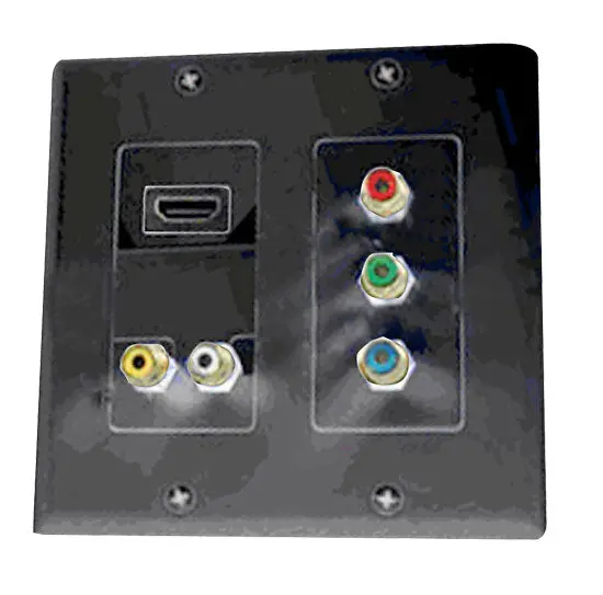 Phdbm6 - Wall Plate Hdmi With 5Xrca Jack 1