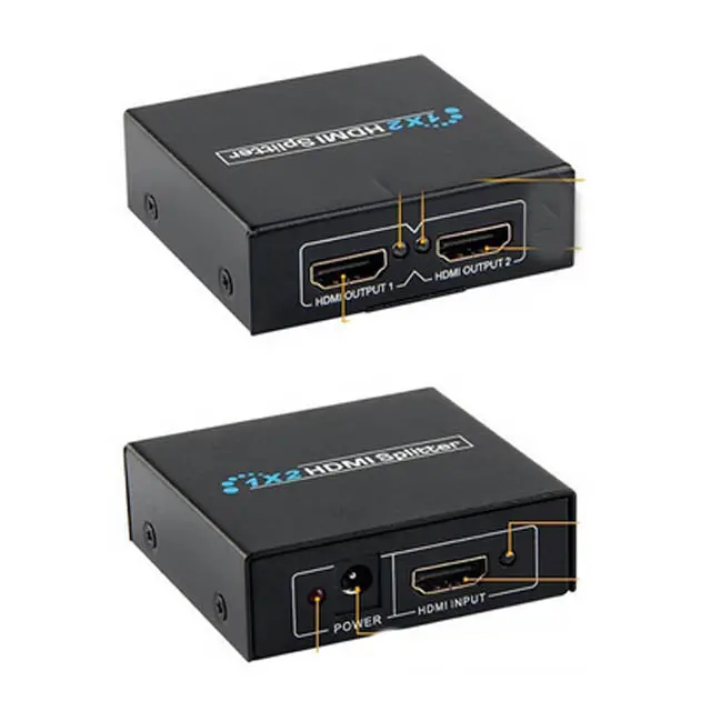 Acc-Splitter-Hdmi-2Port - Hdmi Splitter 1X2 Powered 1