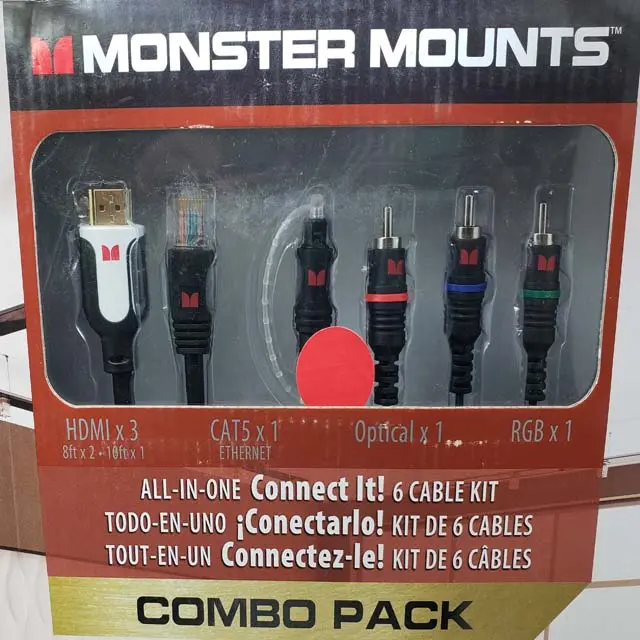 Mcb06cb00 - Hdtv Kit With 4 Type Of Cables Hdmix3 Cat5x1 Opticalx1 Rgbx1 1