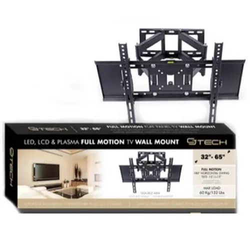 Fm00524a - Tv Wallmount 32-65In Tilt/Swivel 45Kg Dual Arm 1