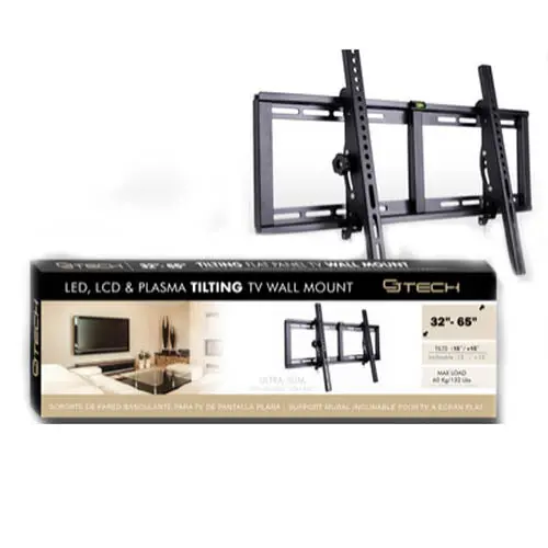 T00522 - Tv Wallmount 32-65In Tilt 50Kg Flat Panel -10/+10 1