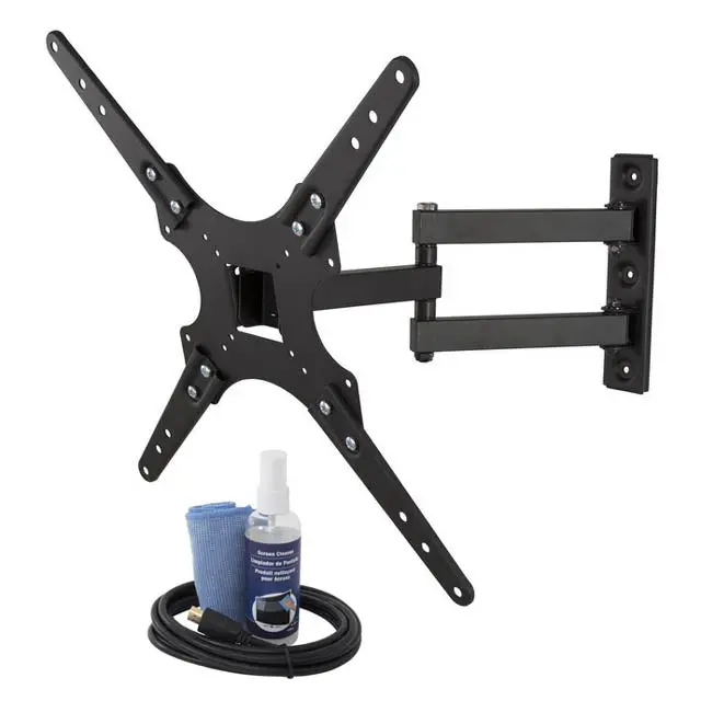 Swift440qkit-Ap - Tv Wallmount 26-55In Tilt/Swivel 66Lb W/Hdmi Screen Cleaner Cloth 1
