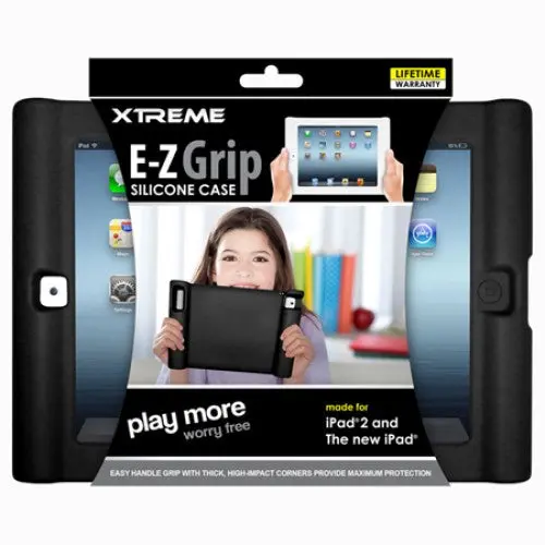 51251 - Ipad2 Case E-Z Grip Silicone Blk 1