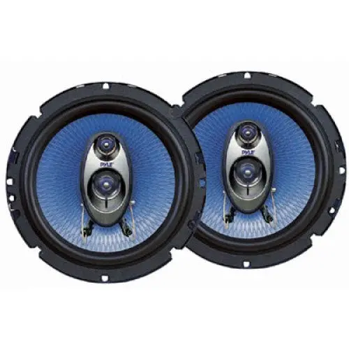 Pl63bl - Speaker Rnd 4R 180W Rms 6.5In 89Db 90-20Khz 3Way 360W Max (2 Pcs/Pkg) 1
