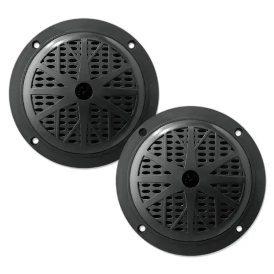 Plmr41b - Speaker Rnd Wp 4R 100W Max 4In Blk 100-18Khz (2 Pcs/Pkg) 1
