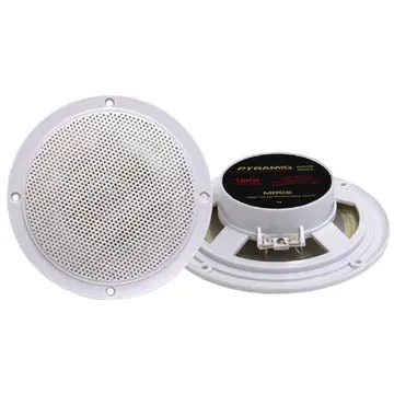 Mdc-6 - Speaker Rnd Wp 4R 30W Rms 4In 5.25In Wht 100-18Khz 100W Peak (2 Pcs/Pkg) 1