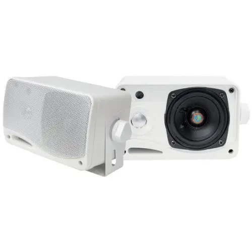 Plmr24 - Speaker Marine 200W 4R Wht Waterproof 5.25X3.75X3.75Inch (2 Pcs/Pkg) 1