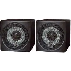 Pcb3bk - Speaker Mini Cube 8R 100W 3In Black (2 Pcs/Pkg) 1