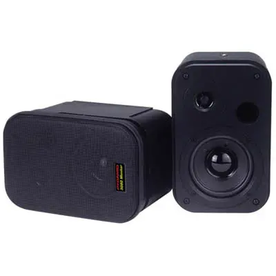 3070 - Speaker Monitor Style 4R 300W Bk 3.5In Black (2 Pcs/Pkg) 1