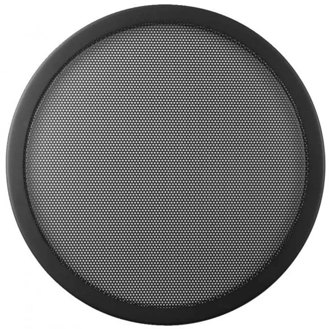 Ty12-11-8 - Speaker Grill 8In Blk Metal Mesh 1