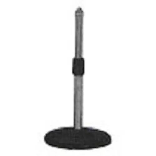 Ps027 - Microphone Stand Silver Metal Short 1