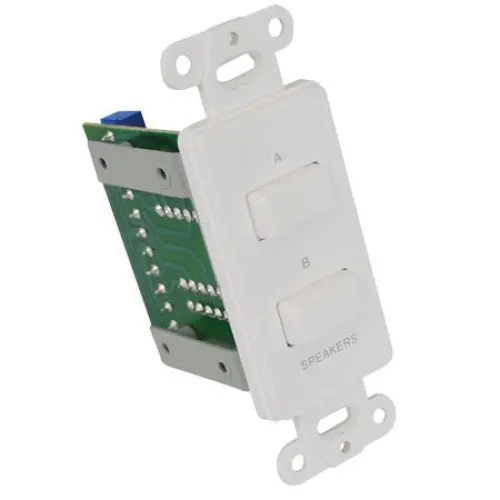 Pvcs2 - Speaker Switch Box 2Way Push A B Or A And B Decora 1