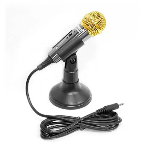 Pmikc20 - Microphone Condenser W/Wire 350R 30-18Khz 8Ft Cable Include Stand 1