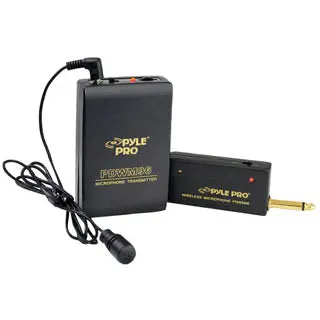 Pdwm96 - Microphone Wireless System Lavalier Clip On Range 60Ft 1