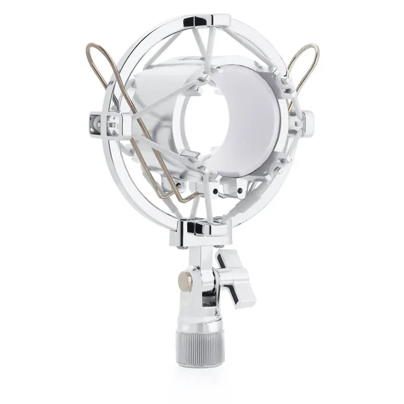 Psm6s - Micrphone Shock Holder Silver For 44-47Mm Mic 1