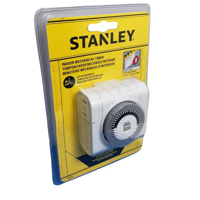 58115 - Timer Indoor Mechanical 1 O/Let Multiple On/Off Settings 1