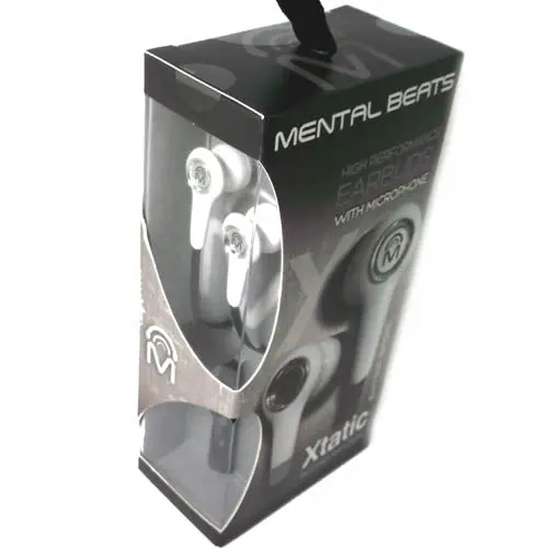 61898 - Earphone 32R 3.5Mm W/Mic Wht 1.5Ft 1