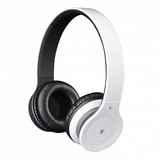 Bhs-001W - Headphone Stereo Bluetooth With Mic 10M Working Range 1