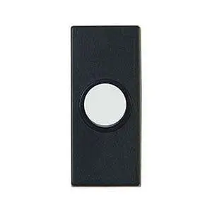 Dh1824 - Door Bell Switch Plast Blk Wht Button 1